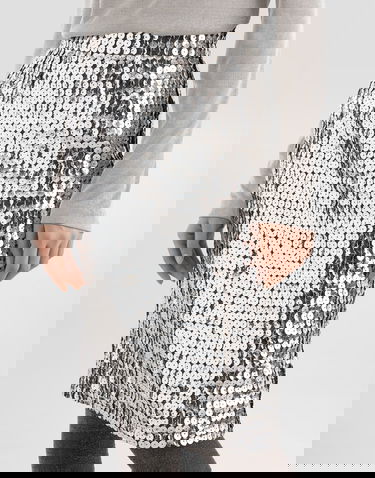 Пола Dolce & Gabbana Straight Skirt With Sequins Металик | F4C1LTFLSL3S0998, 3