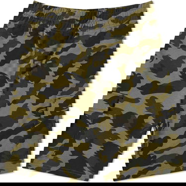 Къси панталони BAPE St Camo 6 Pocket Sweat Shorts Зелено | 001SPJ801005M-GRN, 0