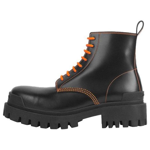 Кецове и обувки Balenciaga Balenciaga Strike 20mm Lace-up Boots Черно | 589338WA9641075