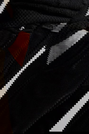 Панталони Polo by Ralph Lauren Pleated Corduroy Chinos Черно | 710882543014, 3