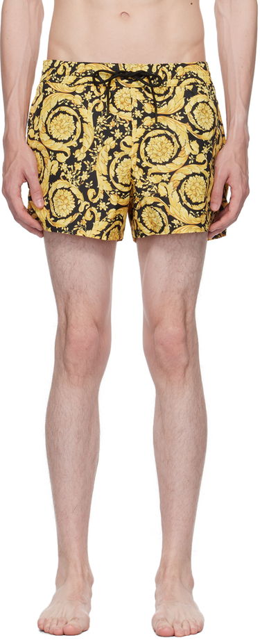 Бански Versace Barocco Print Swim Shorts Металик | ABU05020_A233170, 0