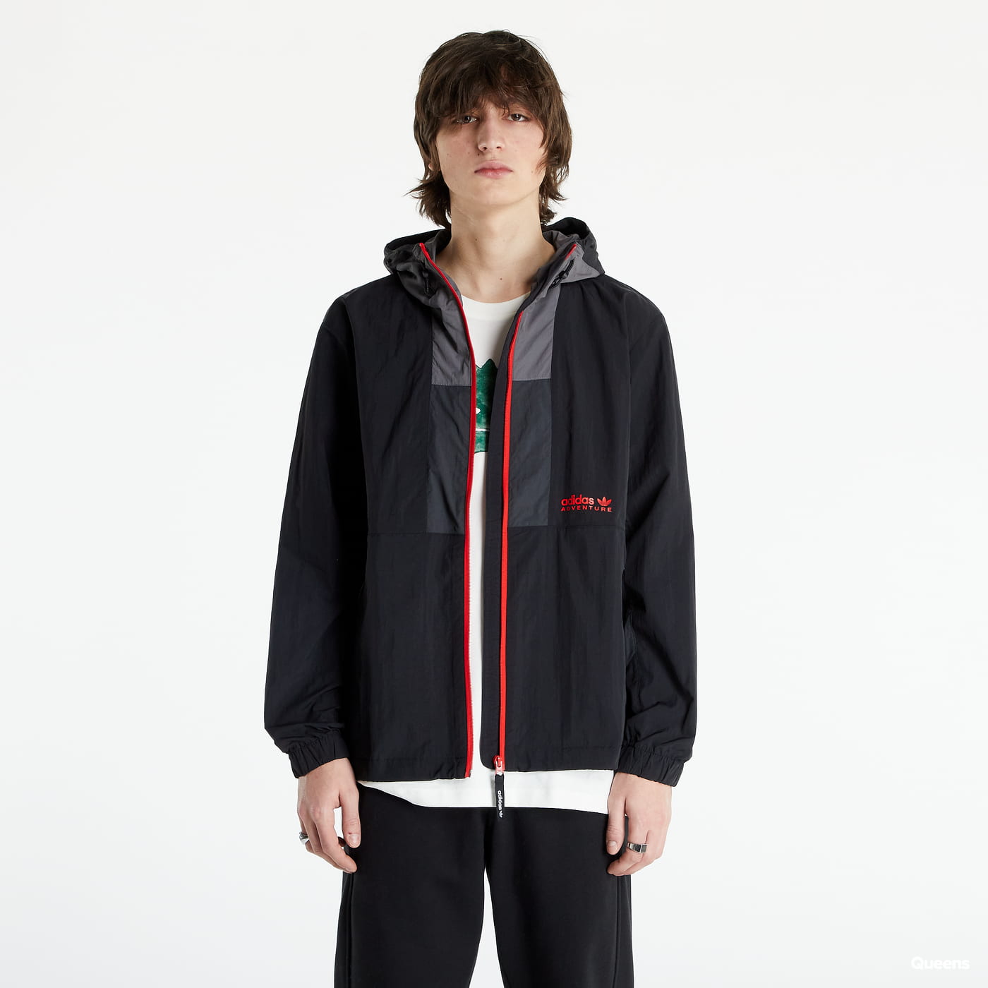 Ветровка adidas Originals Adventure  DM Black Windbreaker Черно | HF4804, 0