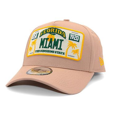 Шапка с козирка New Era New Era 9FORTY A-Frame License Plate Adjustable Cap Розово | 60595462, 0