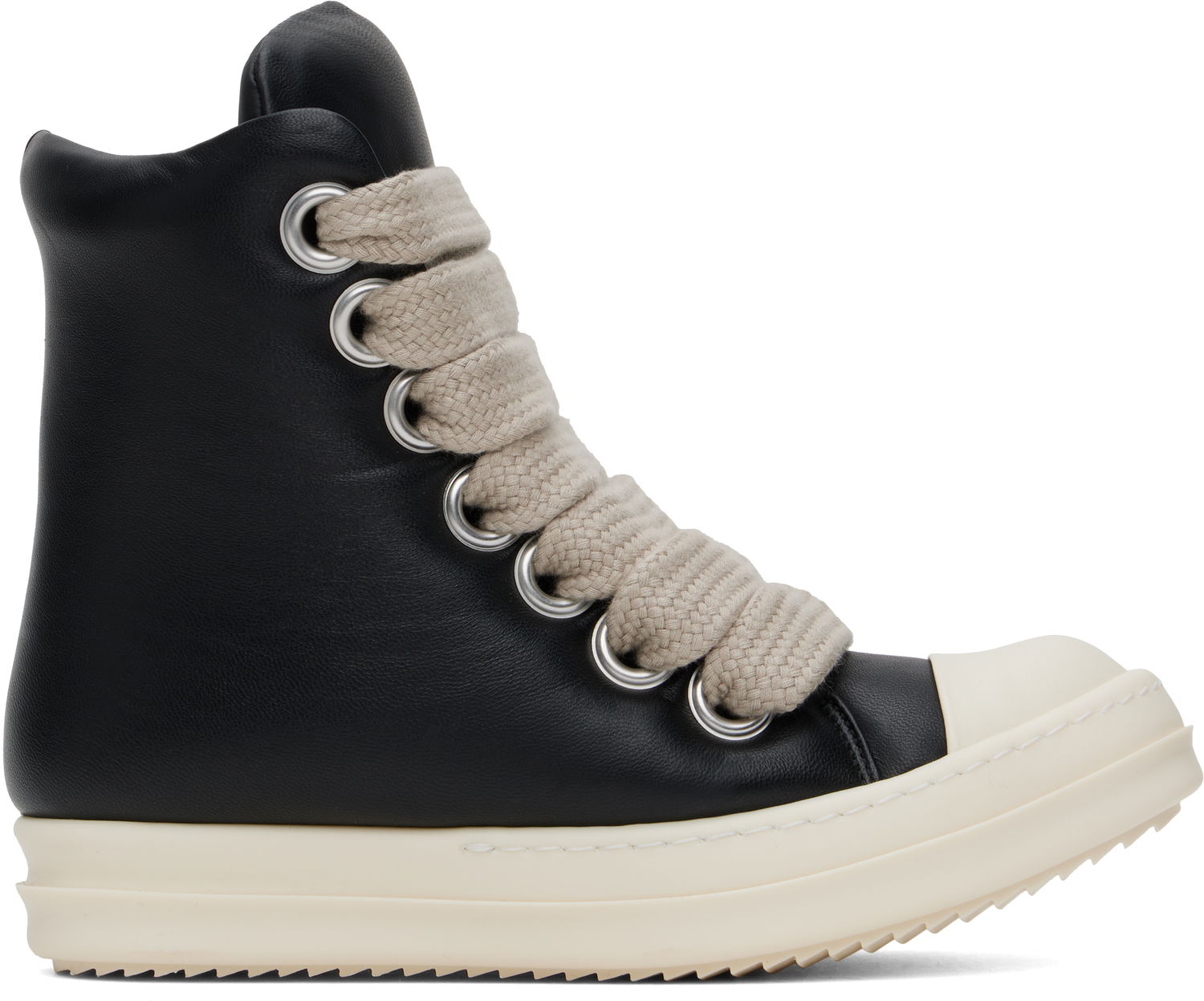 Кецове и обувки Rick Owens Porterville Jumbo Laced Padded Черно | RO02D3878 LLPW2, 0