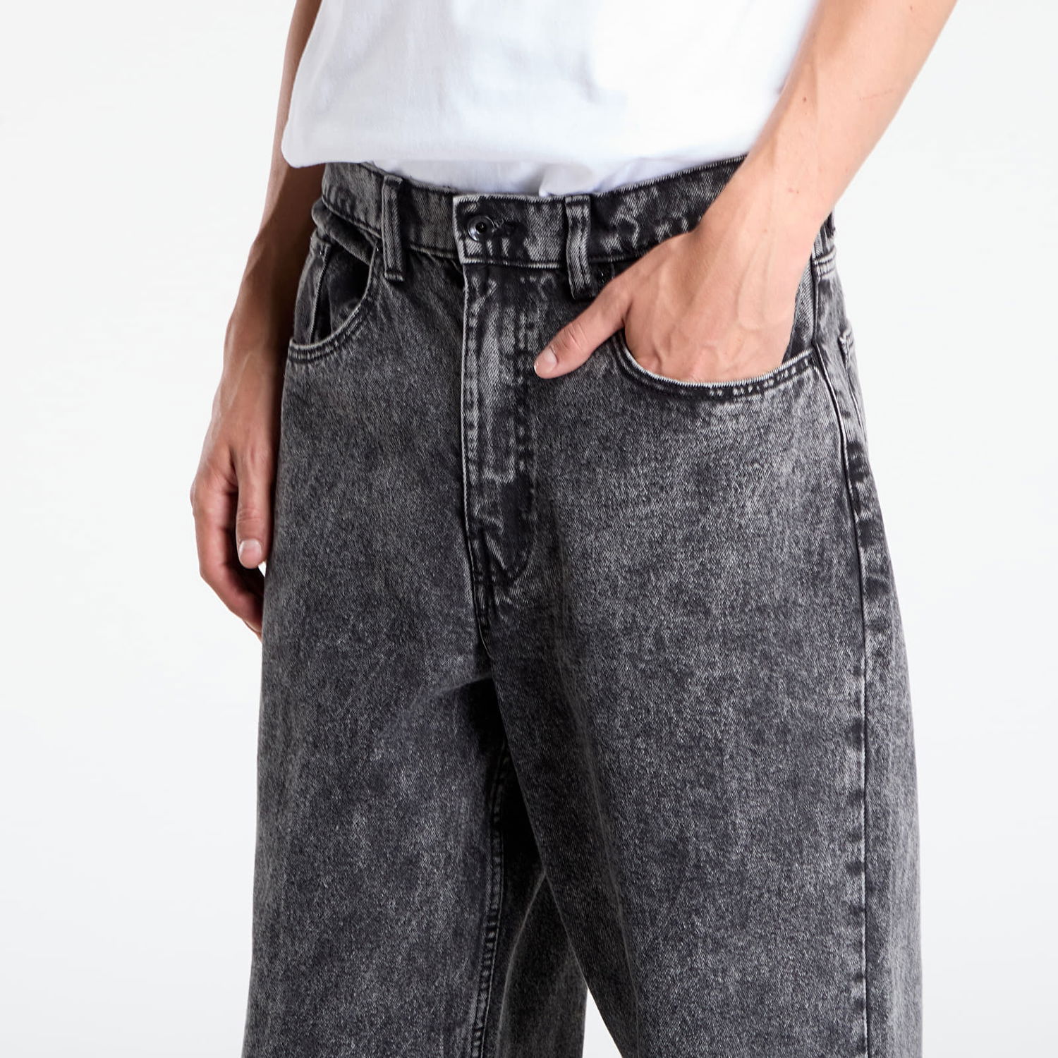 Дънки Vans Vans Check-5 Baggy Denim Pants Сиво | VN000PQHE901, 1