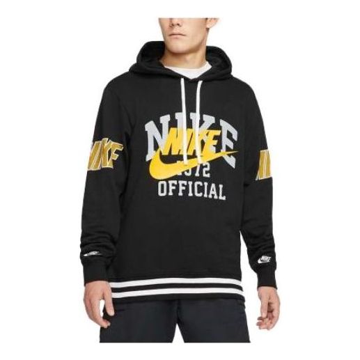 Суитчър Nike Sportswear Pullover Hoodie Черно | DD6168-010, 0