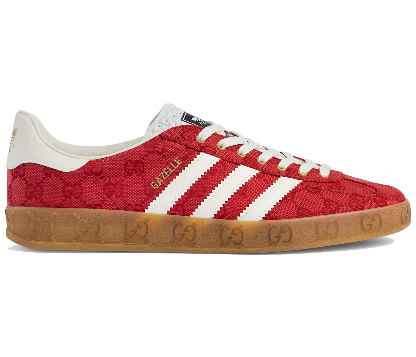 Кецове и обувки adidas Originals Gucci x Gazelle Original GG Red Червено | 737967 FAAW3 6451, 0