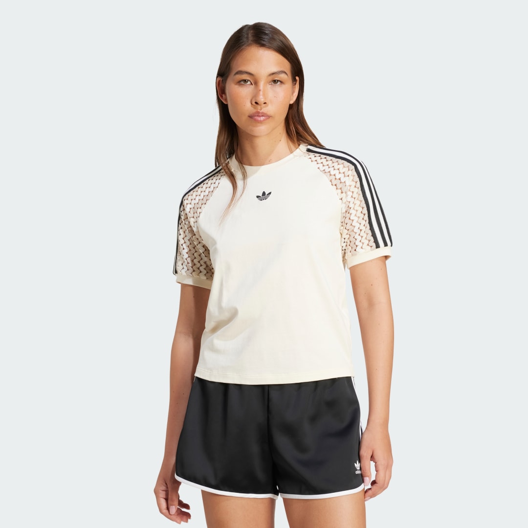 Тениска adidas Originals adidas Originals Summer Glow Cali T-Shirt Бежово | KC0770, 0