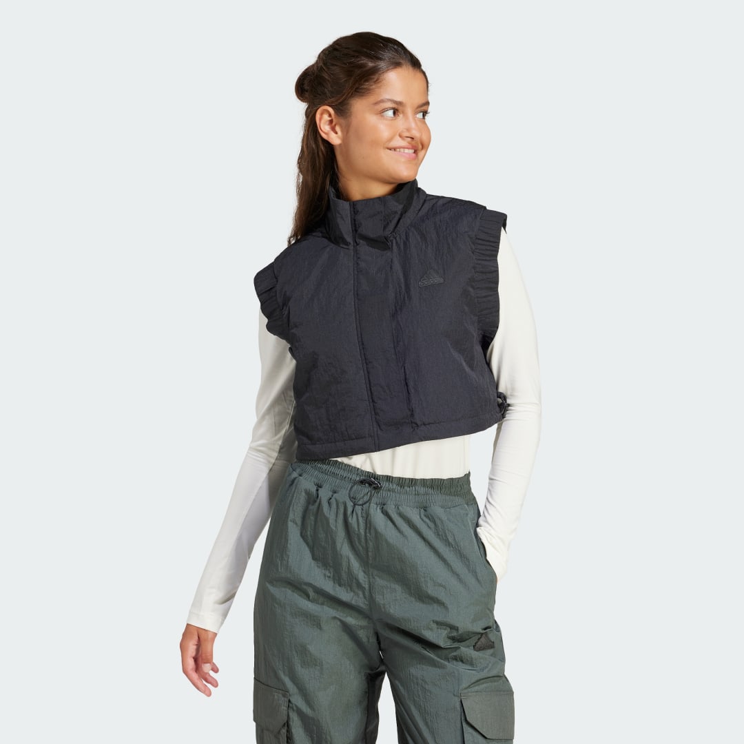 Жилетка adidas Performance adidas Sportswear City Escape Crop Черно | IT1453, 0