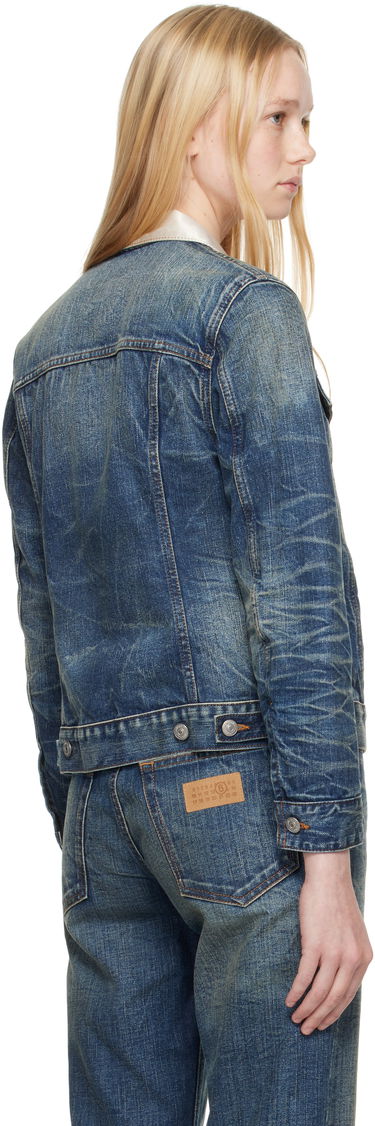 Яке Maison Margiela MM6 Maison Margiela Sports Denim Jacket Синьо | S62AN0141 M30016, 2