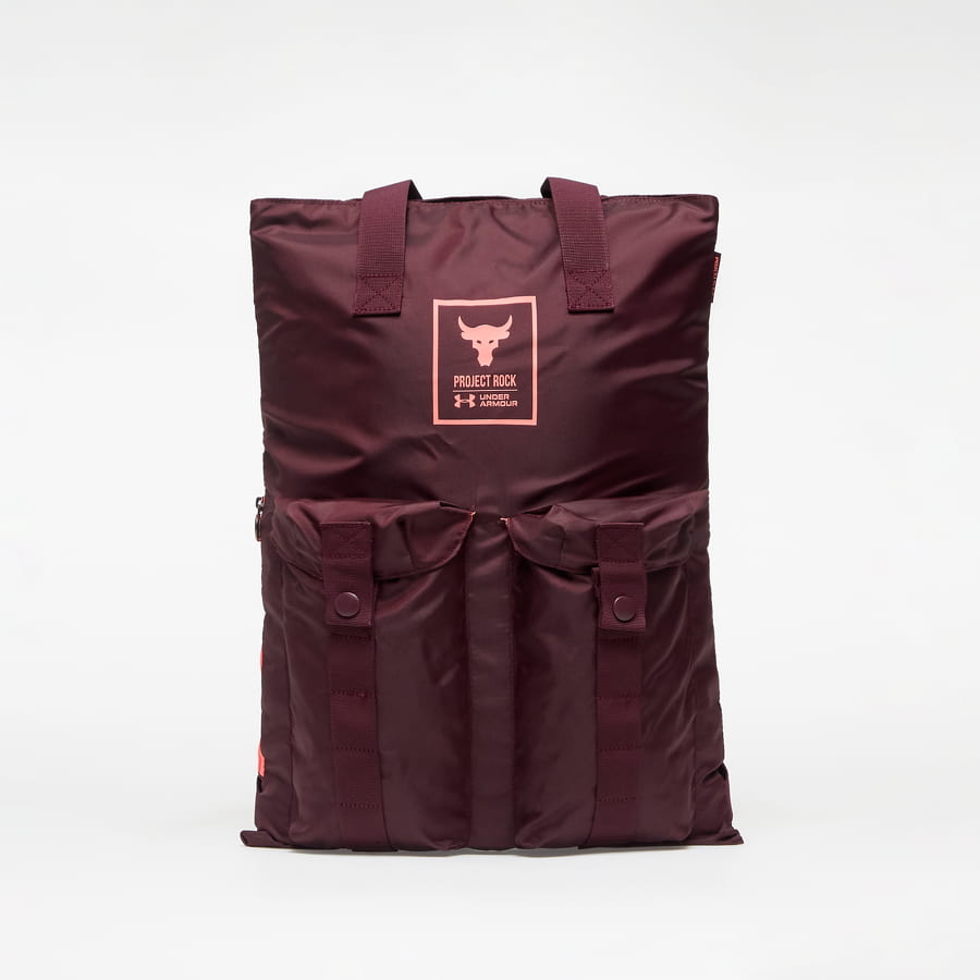 Раница Under Armour Project Rock Gym Sack Бургунди | 1369226-600, 0