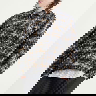 Яке Universal Works Patch Check Fleece Rams Jacket Тъмно синьо | P33091-NVY, 2