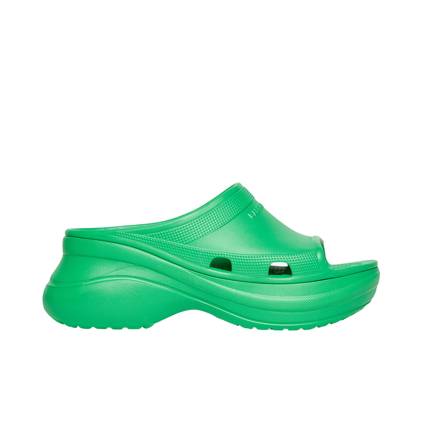Кецове и обувки Balenciaga Crocs x Pool Slide Sandals Green Зелено | 677386W1S8E3033