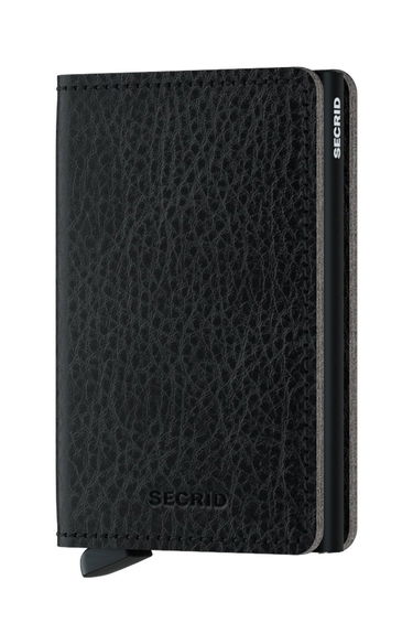 Портфейл Secrid Leather Wallet Черно | SVg.Black.Black, 0