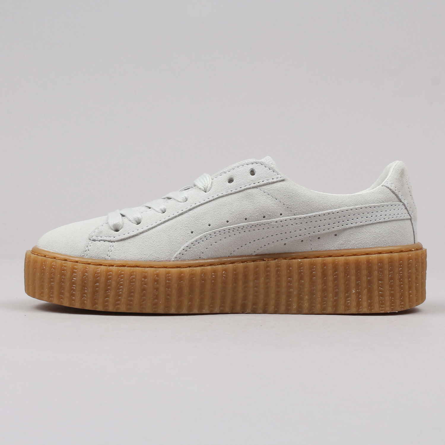 Кецове и обувки Puma Suede Creepers star white - star white - oatmeal Бежово | 361005 06, 1