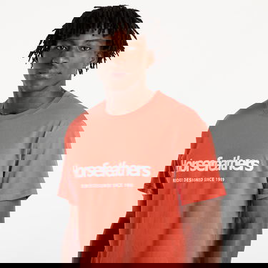 Тениска Horsefeathers Horsefeathers Quarter T-Shirt Оранжево
 | SM1379B, 1