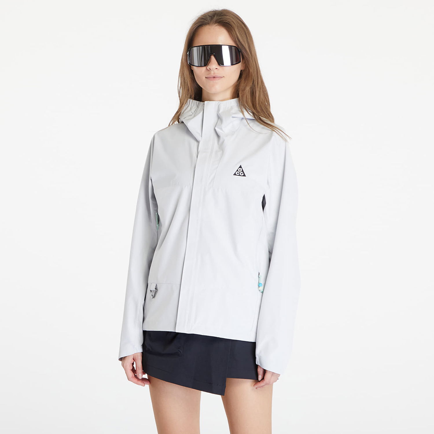 Ветровка Nike ACG "Cascade Rain" Storm-FIT Water-Resistant Lightweight Jacket Summit White/ Black Бяло | DV9522-121, 0