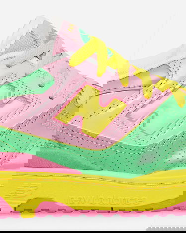 Кецове и обувки New Balance 550 Pink / Green / Lime Зелено | BB550YKA, 6