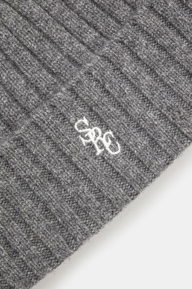 Шапка Sporty & Rich SRC Wool Cashmere Beanie Сиво | AC066506302GY03, 1