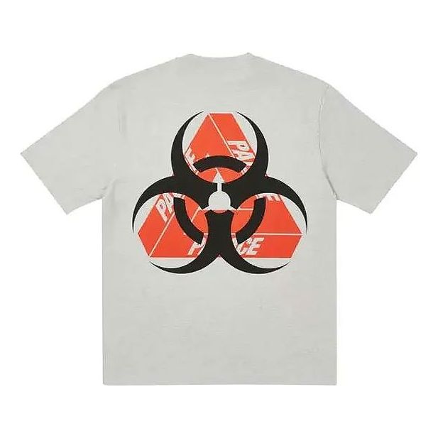 Тениска Palace Palace Bio Hazard Short Sleeve T-Shirt Сиво | P20TS147