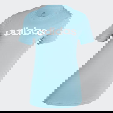 Тениска adidas Originals LOUNGEWEAR Essentials Slim Logo Тюркоазено | IC0629, 4