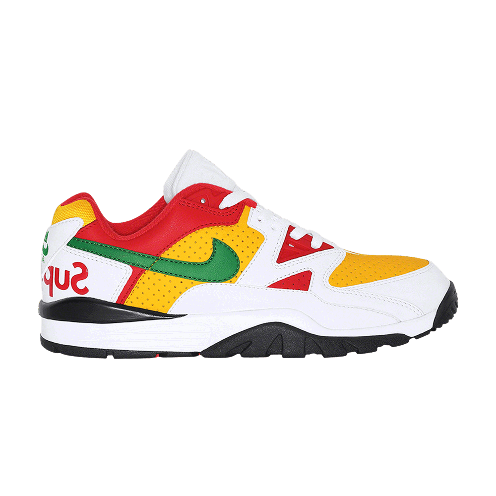 Кецове и обувки Nike Supreme x Air Cross Trainer 3 Low "White University Gold" Бяло | CJ5291-100, 0