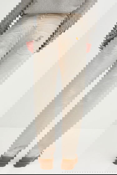 Панталони Carhartt WIP Newel Relaxed Fit Pants Бежово | I033123-2LP.4J, 4