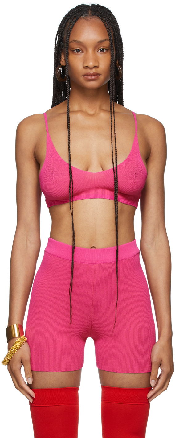 Сутиен Jacquemus La Montagne 'Le Bandeau Valensole' Розово | 213KN003-2060, 0