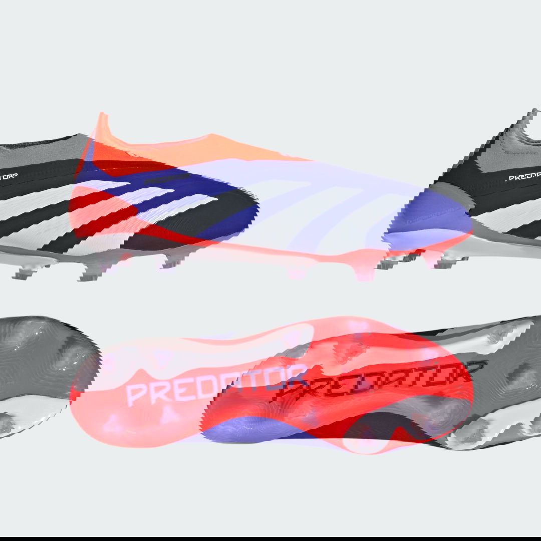 Кецове и обувки adidas Performance Predator Elite Laceless Firm Ground Синьо | IF6447, 0