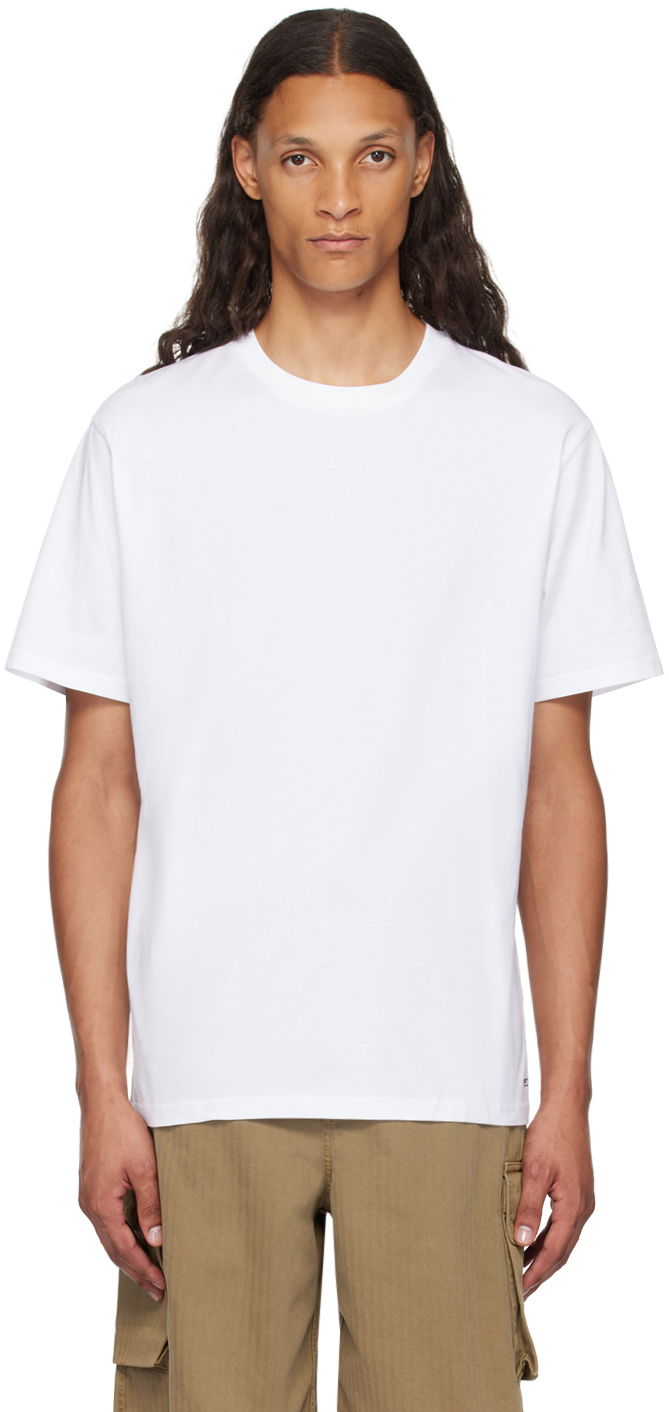 Тениска Carhartt WIP Crew Neck Standard Fit T-Shirt Бяло | I029370, 0