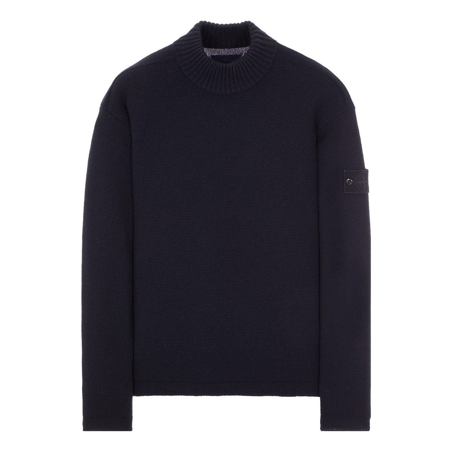 Пуловер Stone Island Wool Turtleneck Sweater Тъмно синьо | 7915558FA-V0020, 0