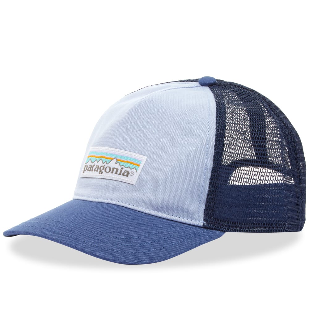Шапка с козирка Patagonia P6 Label Trucker Hat Синьо | 38294-BEU, 0