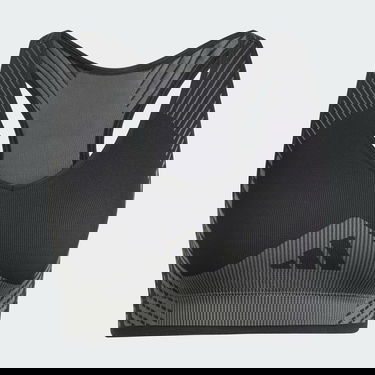 Сутиен adidas Performance AEROKNIT Training Light Support Sports Bra Черно | JD7163, 4