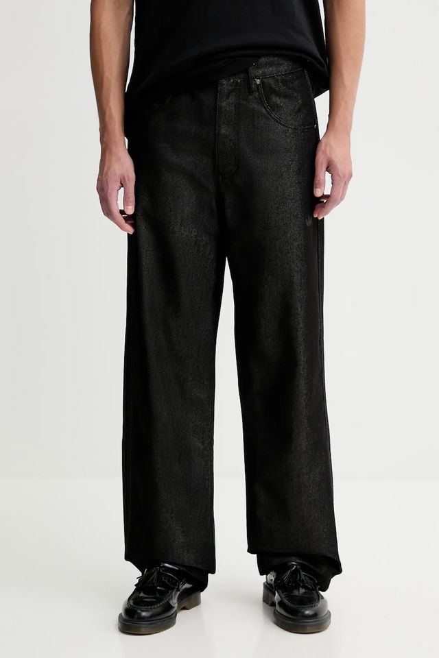 Originals Coated Wide-Leg Jeans