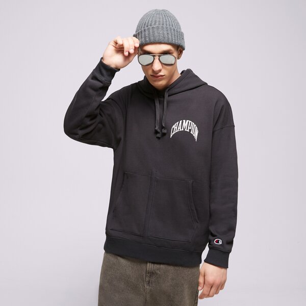Суитчър Champion Hooded Sweatshirt Черно | 218516ES510, 0