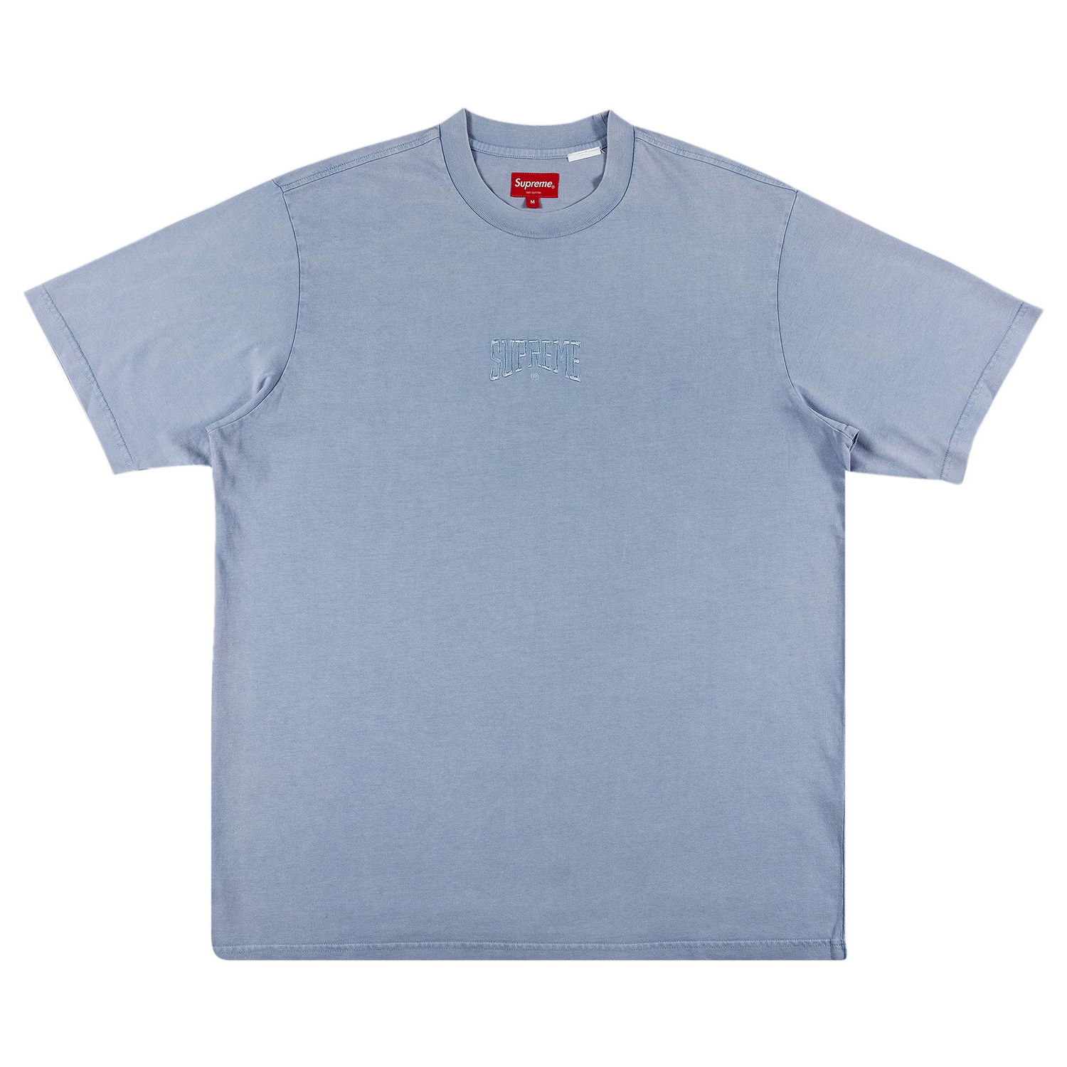 Тениска Supreme Acid Wash Short-Sleeve Top Синьо | SS22KN11 LIGHT BLUE, 1