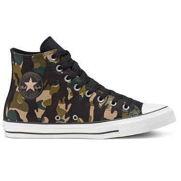 Кецове и обувки Converse All Star Wordmark and Camo Print Зелено | 166232C, 0