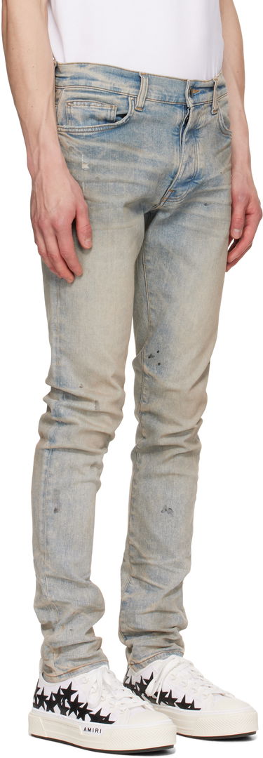 Дънки AMIRI AMIRI Stack Jeans Синьо | AMDNSY1159, 1