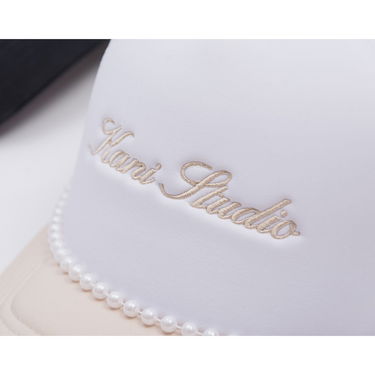 Шапка с козирка Karl Kani Karl Kani Woven Signature Trucker Cap Бежово | KKPD00005189, 4