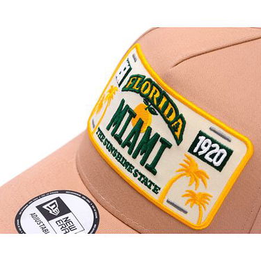 Шапка с козирка New Era New Era 9FORTY A-Frame License Plate Adjustable Cap Розово | 60595462, 4