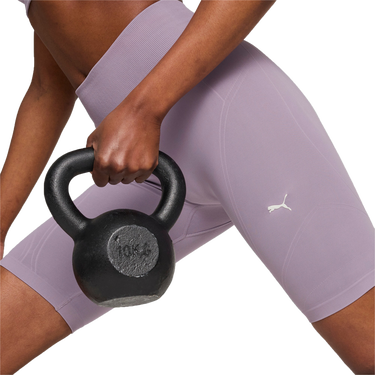 Къси панталони Puma Puma ShapeLuxe Seamless High-Waisted 6" Bike Shorts Лилаво | 524386-30, 2
