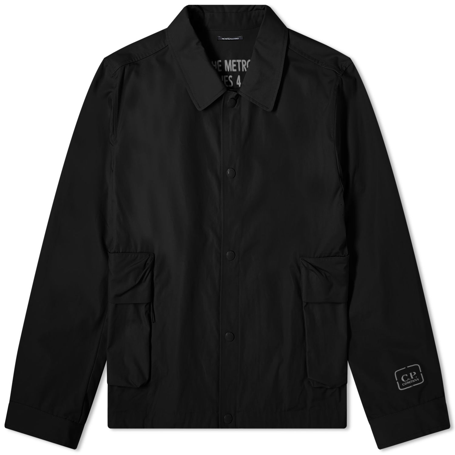 Яке C.P. Company Metropolis Hyst Overshirt Черно | 16CLOS026A-006450A-999, 0