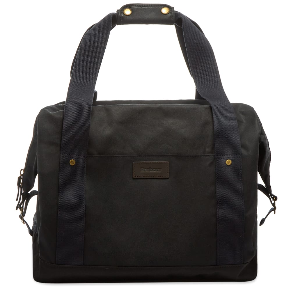 Чанта за пътуване Barbour Waxed Holdall Bag Черно | UBA0567NY91, 0
