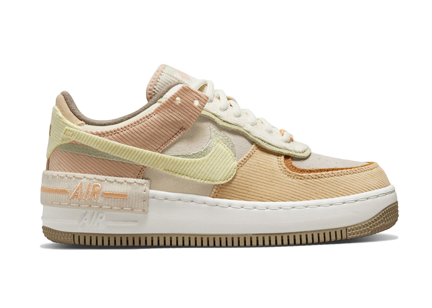 Кецове и обувки Nike Air Force 1 Low Shadow Coconut Milk Coudroy W Бежово | DQ5075-187, 0