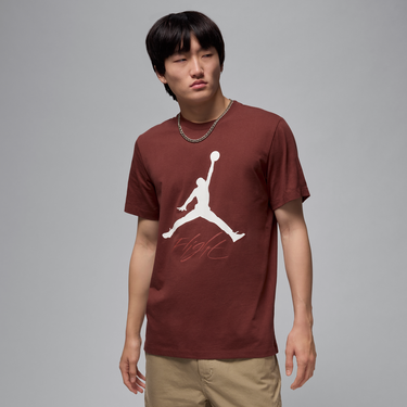 Тениска Jordan Jordan Jumpman Flight T-Shirt Бургунди | AO0664-231, 1