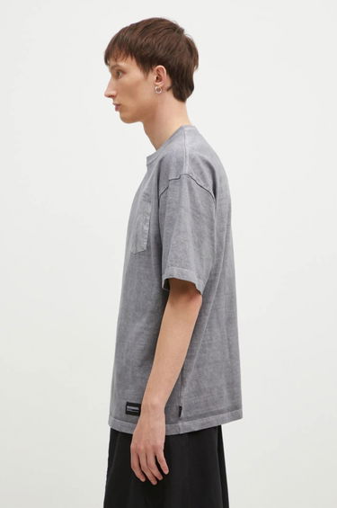 Тениска Neighborhood Pigment Dyed Crewneck T-Shirt Сиво | 242UNNH.CSM04, 1