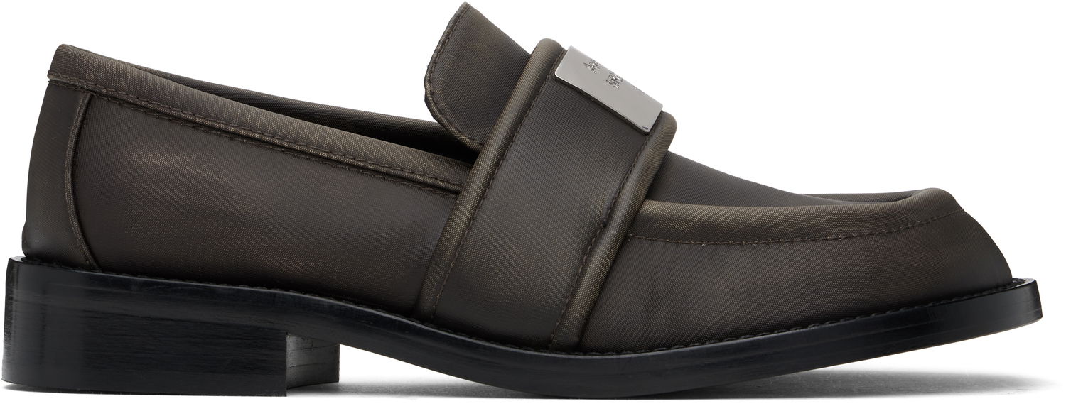Облекло Acne Studios Acne Studios Nylon Loafers Кафяво | AD0787-, 0
