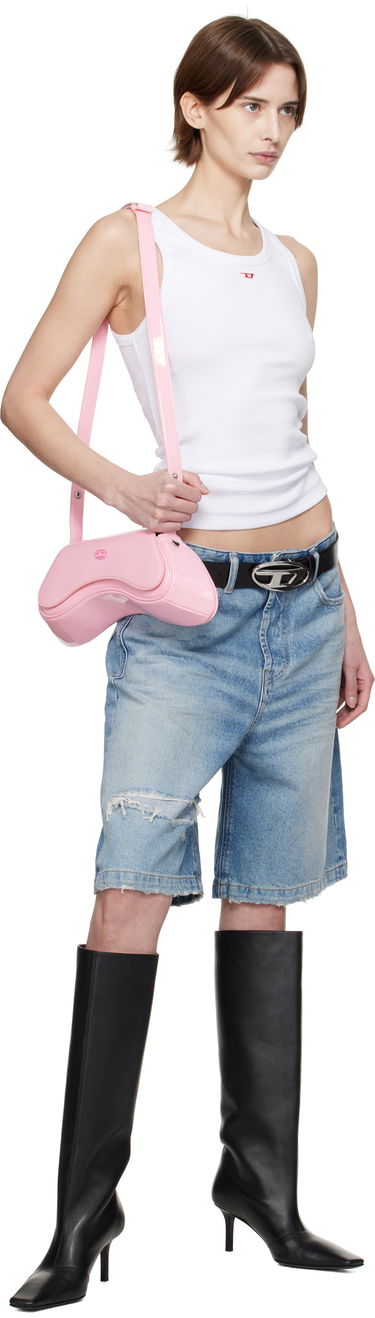 Дамска чанта Diesel Diesel Play Crossbody Bag Розово | X10221 P6255, 3