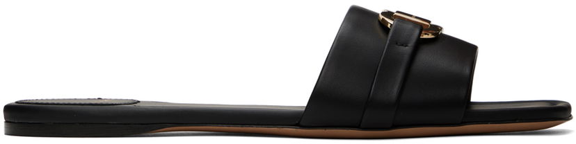Аксесоари FERRAGAMO Ferragamo Gancini Slides Черно | 01G997 - 769636