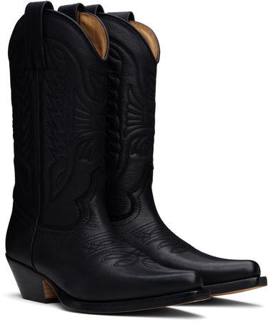 Кецове и обувки Maison Margiela MM6 Maison Margiela Texas Boots Черно | S66WW0093 P8298, 3